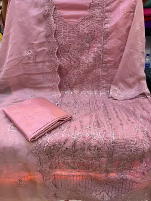 Georgette Party Wear (Unstitched)